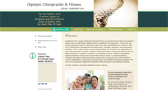 Desktop Screenshot of olympic-chiropractic.com